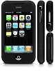 iPhone 1st Gen (NOT for iPhone 3G) Silicone Case w/ Screen Protector (Black)