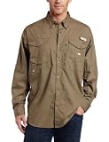 Columbia Men's Bonehead Long Sleeve Shirt,SAGE,Medium