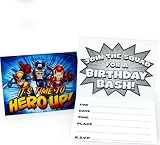 Marvel Super Hero Squad Invitations (8) Party Supplies