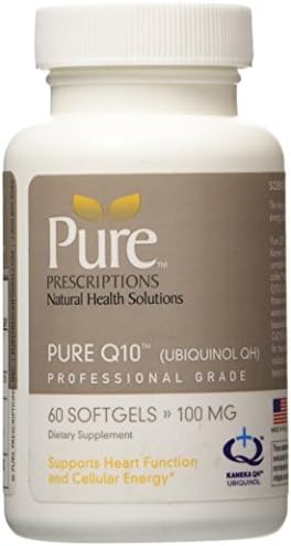 Pure Q10 (Ubiquinol QH) - Pure Prescriptions - 60 Softgels (ON SALE) - co q 10 - coenzyme q 10