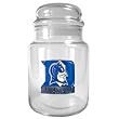 Duke Blue Devils NCAA 31oz Glass Candy Jar - Primary Logo by Great American Products