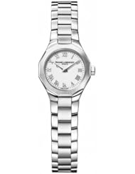 Baume & Mercier Womens 8761 Riviera XS Stainless-Steel White Dial Watch