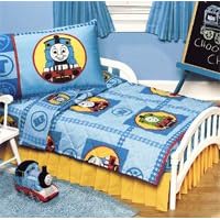Thomas & Friends All Aboard Toddler Bedding 4 Pcs Set