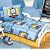 Thomas & Friends All Aboard Toddler Bedding 4 Pcs Set