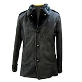 2009AW新作!!フェイクムートン<strong>シングル</strong>ショートトレンチコート