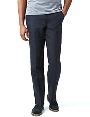 Autograph Pure Linen Flat Front Trousers