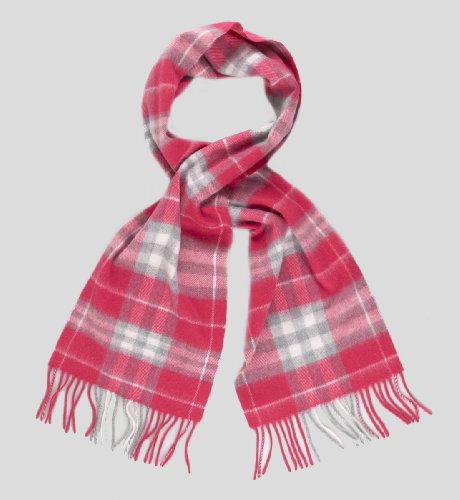 Autograph Pure Cashmere Check Scarf