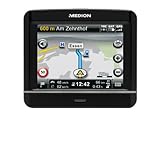 Medion GoPal E3230 Navigationssystem (8.9cm (3,5 Zoll) Display, Touchscreen, TMC, Kartenmaterial für Westeuropa)