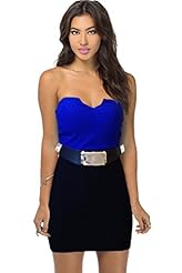 Sexy Strapless Cotton Summer  Dress