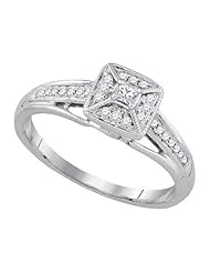 0.17CTW-DIA BRIDAL RING