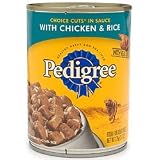 Pedigree Choice Cuts with Chicken and Rice Canned Dog Food