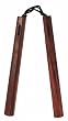 Nunchaku 14" Cord Natural Octagon - Martial Arts - Nunchaku