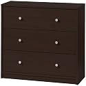 Furniture online: Tvilum Portland 3-Drawer Dresser, Espresso