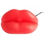Lampe design Bouche Couleur Rouge Mat...