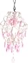 Molly ?N Me Chandelier - Beaded Pink Drops