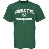 Russell Colorado State Rams Green Baseball T-shirt at Russell Athletic