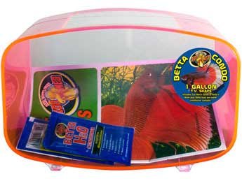 Betta Condo 1 Gallon Tv Pink (Catalog Category: 