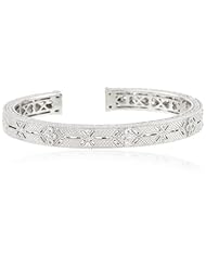 Judith Ripka "Estate" Estate with Gothic Stations Cuff Bracelet