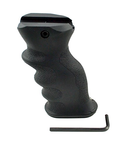 Sniper-Black-Carbine-Style-Picatinny-Holding-System-Moulded--Tactical-With-Storage-Compartment