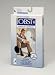 Jobst 115002 for Men 15-20 mmHg Moderate Support Closed Toe Knee Highs - Size & Color- Black Large