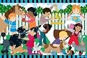 Melissa & Doug Backyard Pets Floor Puzzle 2'x3'