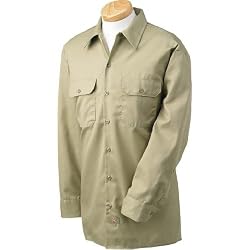 Dickies Men's Long-Sleeve Workshirt