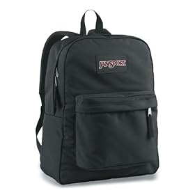 Jansport Superbreak Black School Backpack - Ships in ''24'' Hours!
