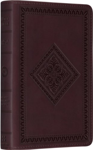 The Holy Bible: English Standard Version, Compact TruTone Edition (Chestnut Diamond Design, Red Letter)