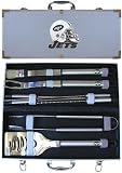 NFL NY Jets 8pc. BBQ Set w/Case