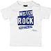Bild: Mister Rock blueprint (mit individuellem Datum) Baby T-Shirt