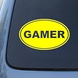 GAMER - Vinyl Car Decal Sticker #1602 | Vinyl Color: Yellow