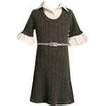 Bonnie Jean Girls 2-6x Grey Sweater Dress