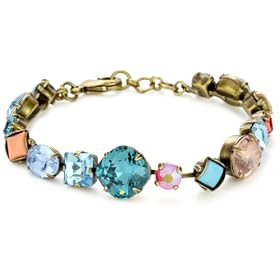 Sorrelli Tropical Classic Crystal Gold-Tone Bracelet