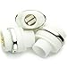 Dual Ceramic Rod and Titanium Replacement Micro Pen Coils, Set of 3