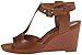 Nine West Women's Eratic Leather Wedge Sandal