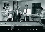 Rat Pack Shooting Pool Art Print Poster Poster Print, 36x24 Poster Print, 36x24
