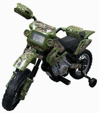 True Timber 6V Camo Motorbike Green