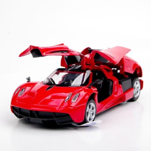 Eyevison Model Toy 1/32 Diecast Car Alloy Pagani Zonda Original Simulation Red