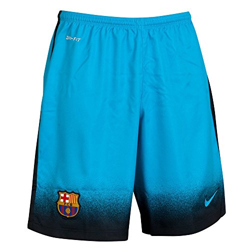 Nike Mens Barcelona Stadium Shorts [LT CURRENT BLUE]