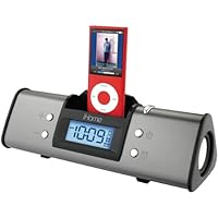 iHome iH16 Portable Speaker System for iPod (Gray)