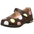 pediped Flex Giselle Mary Jane (Toddler/Little Kid),Chocolate Brown,24 M EU (7.5-8 M US Toddler)