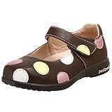 pediped Flex Giselle Mary Jane (Toddler/Little Kid),Chocolate Brown,24 M EU (7.5-8 M US Toddler)
