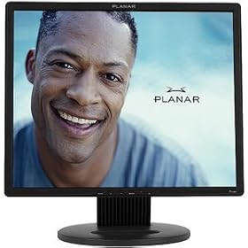 Planar PL1900 19-Inch Analog LCD Monitor (Black)