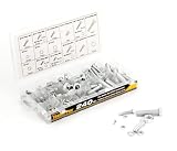 Tradespro 836344 Zinc Metric Nut and Bolt Assortment, 240-Piece