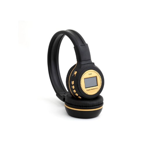 SNEER "iBeats" Series Premium 2014 Newest Mini Wireless Bluetooth Headset Stereo Wireless Headphones Bluetooth Earbuds Music Powerful Bass Over-ear Headphones Headsets w/Microphone for Iphone 6 5S 5C 4S 4, Ipad 2 3 4 New iPad,iPad Air Ipod, Android, Samsung Galaxy S5,Galaxy 4,Galaxy 3,Sony L39h,L36h, Smart Phones #C051 Golden