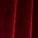 Cherry Home Set of 2 Classic Blackout Velvet Curtains Panels Home Theater Grommet Drapes Eyelet 52Wx96L-inch Red(2 Panels) Theater| Bedroom| Living Room| Hotel