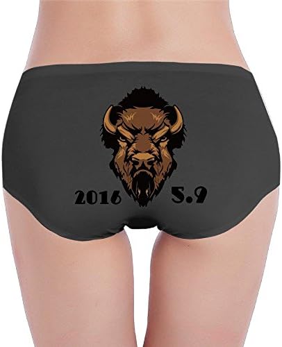 Women X-Large The Plains Bison 2016 5.9 Low Rise Panty Black