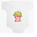 Pig with Birthday Cake Hat - Birthdays / Retirement / Age Baby Onesie