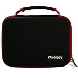 Rugged Black with Red Trim Harlan Cube Carrying Case for HTC Flyer