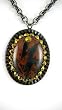 Rocker Jewelry Mahogany Rock Star Lightening Bolt Pendant